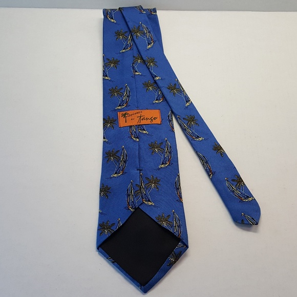 Tropics by Tango 100% Silk Tie - Picture 3 of 8